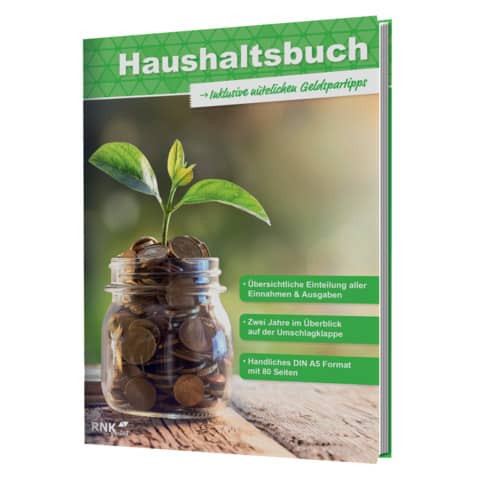 Haushaltsbuch - 40 Seiten, A5