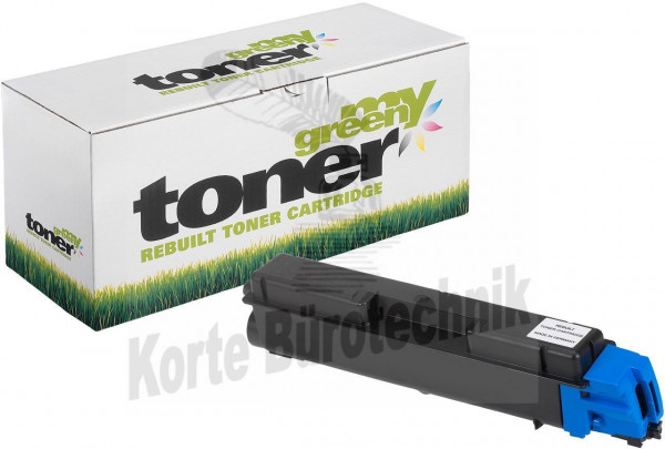 my green toner Toner-Kit cyan (150753) ersetzt TK-580C