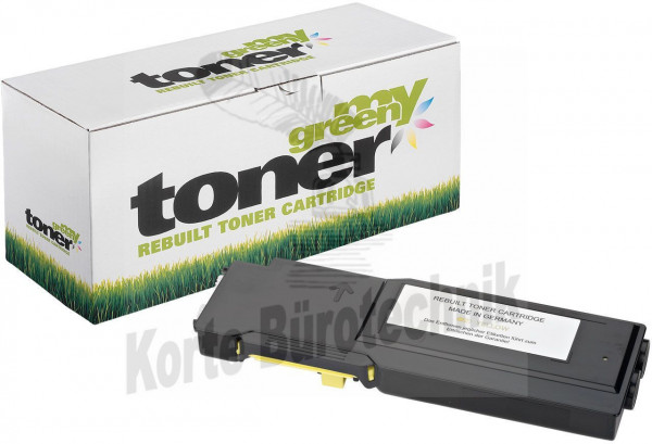 my green toner Toner-Kit gelb HC plus (231063) ersetzt 106R03529