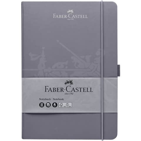 Notizbuch A5 194BL dapple gray FABER CASTELL 10027825