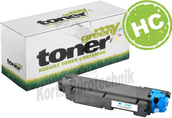 my green toner Toner-Kit cyan (152252) ersetzt TK-5150C