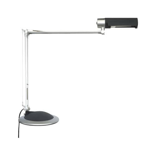 LED Energiesparleuchte MAULoffice silber/schwarz