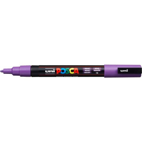 Pigmentmarker violett UNI-POSCA 186534 PC-3M