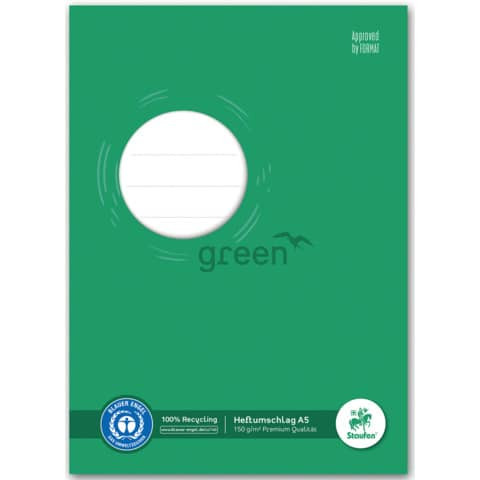 Heftschoner A5 150g grün Recyclingpapier STAUFEN GREEN 794004511