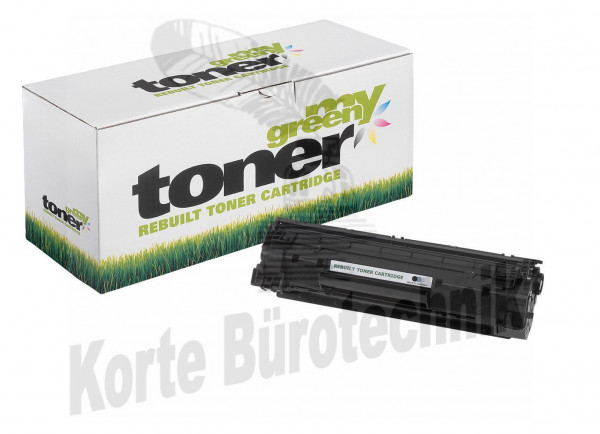 my green toner Toner-Kartusche schwarz (132339) ersetzt 35A