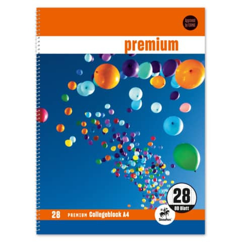 Collegeblock Lin28 A4 80BL sortiert STAUFEN PREMIUM 734452280