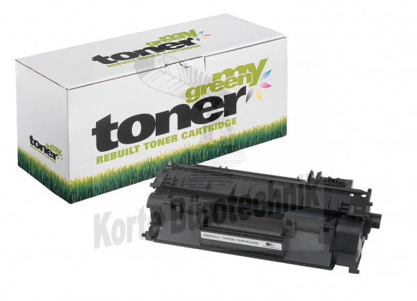 my green toner Toner-Kartusche schwarz (133565) ersetzt 05A, 719