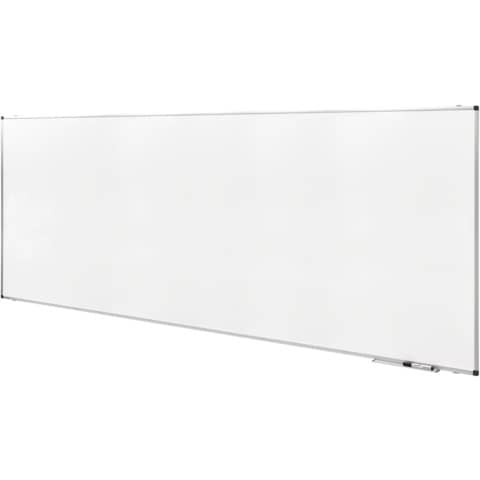 Whiteboardtafel Premium - 240 x 120 cm, weiß, magnethaftend, Wandmontage