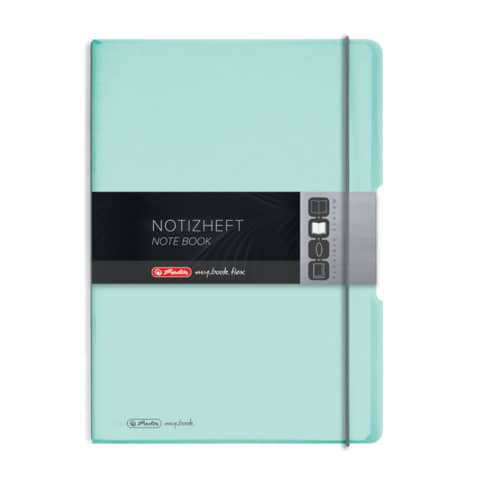 Notizheft A4 mint HERLITZ 11408655 my.book flex