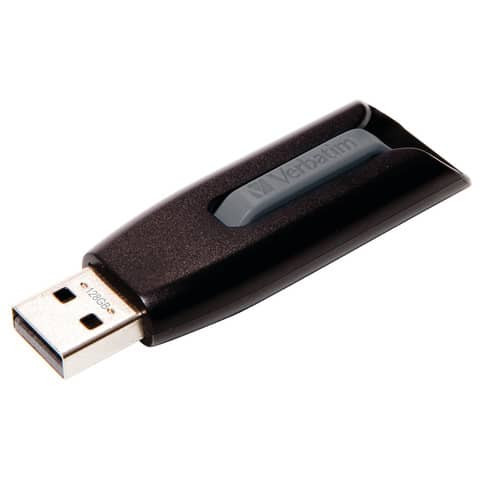 VERBATIM USB Stick 3.0 V3 Drive - 128 GB, schwarz