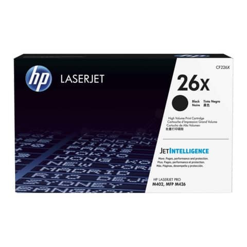 Original HP Tonerkartusche High-Capacity (CF226X,26X,26XBlisterkarte,26XBLACK,NO26X,NO26XBlisterkart