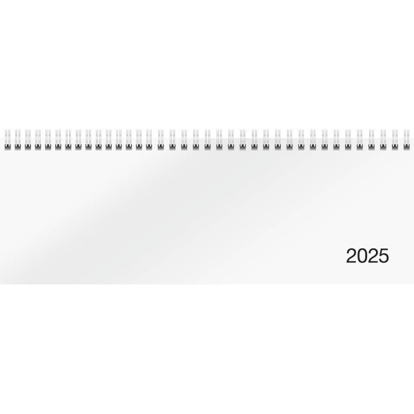 Tischkalender Sequenz 2025 quer, 29,7x10,5cm, weiß RIDO 70-36 501 005