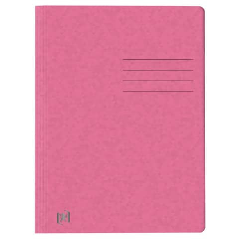 Schnellhefter TOP FILE+ - A4, Karton 390g/qm, kfm. und Amtsheftung, rosa