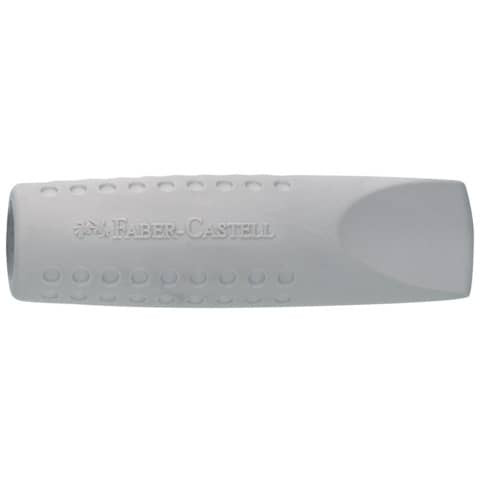 Radierer Jumbo Eraser Cap grau FABER CASTELL 187010