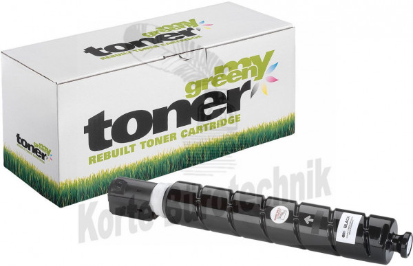 my green toner Toner-Kit schwarz (111426) ersetzt C-EXV49BK