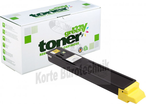 my green toner Toner-Kartusche yellow (153105) ersetzt TK-8115Y