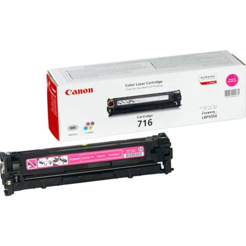 Original Canon Tonerkartusche magenta (1978B002,1978B002AA,CRG716M,716M)