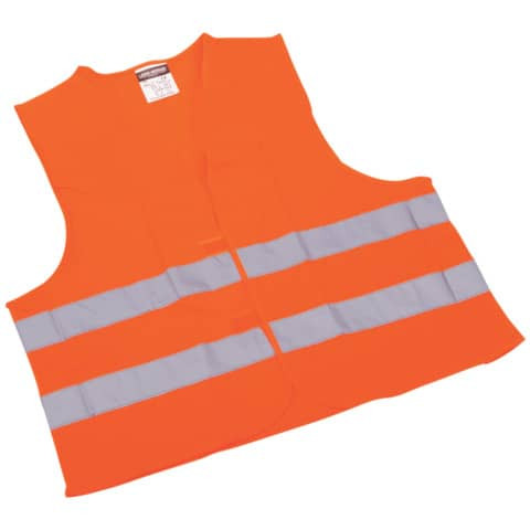 Pannen-Warnwesten - Klettverschluß - orange