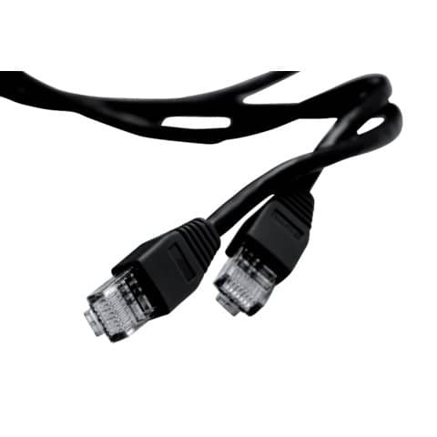 Netzwerk Patchkabel CAT6, 1,5 m, RJ 45, schwarz