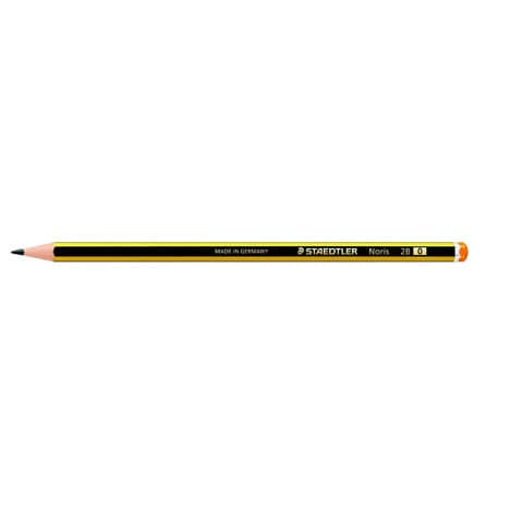 Noris® Bleistift 120 - 2B, gelb-schwarz