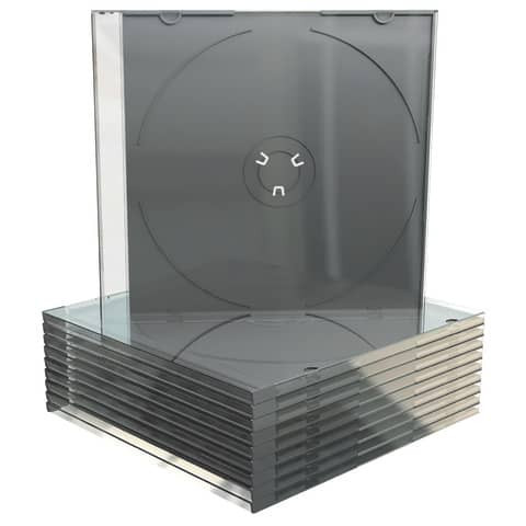 CD Hüllen Slim 10ST schwarz MEDIARANGE BOX32