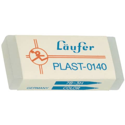 Radierer Plast für Blei 46x20x9mm