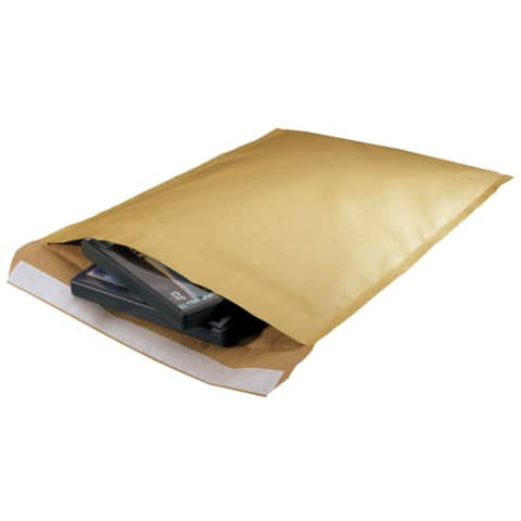 Papierpolstertasche C - 145 x 215 mm, braun