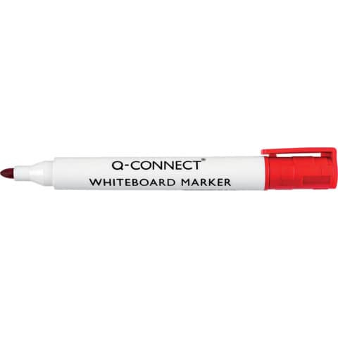 Whiteboardmarker 1,5-3mm rot Q-CONNECT KF26037 Rundspitze