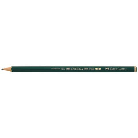 Bleistift CASTELL® 9000 - HB, dunkelgrün