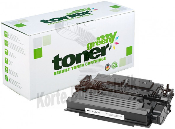 my green toner Toner-Kartusche schwarz HC (135965) ersetzt 87X, 041H