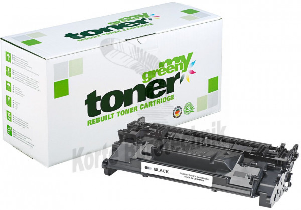 my green toner Toner-Kartusche schwarz (136740) ersetzt 89A