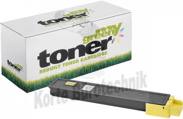 my green toner Toner-Kit gelb (270925) ersetzt CK-8510Y