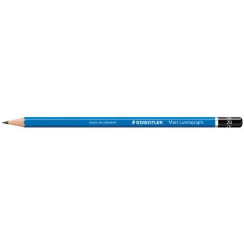 Bleistift Mars® Lumograph® - 2B, blau