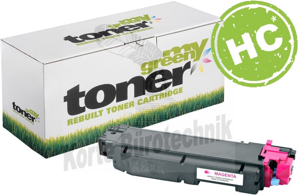 my green toner Toner-Kit magenta (152221) ersetzt TK-5140M