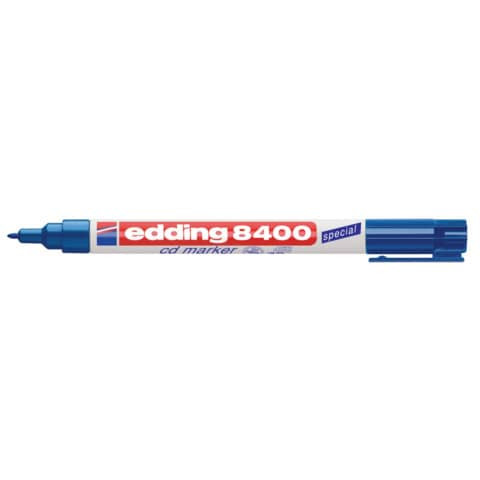 8400 CD-Marker - permanent, ca. 0,5 - 1 mm, blau