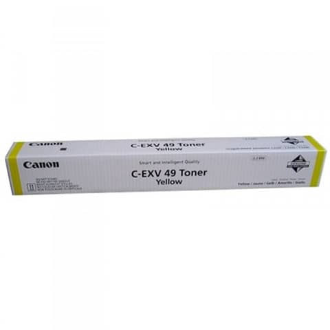 Original Canon Toner gelb (8527B002,8527B002AA,C-EXV49Y,C-EXV49)