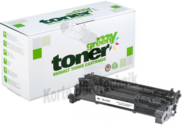 my green toner Toner-Kartusche schwarz (136726) ersetzt 59A