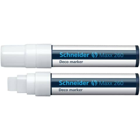 Decomarker Maxx 260 weiß SCHNEIDER 126049 2-15mm