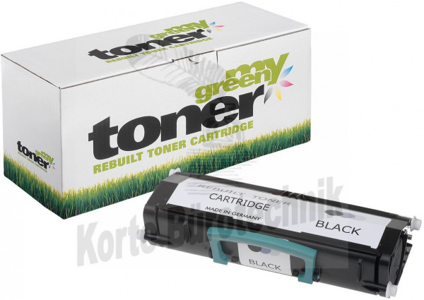 my green toner Toner-Kartusche schwarz HC (161100) ersetzt X463X21G