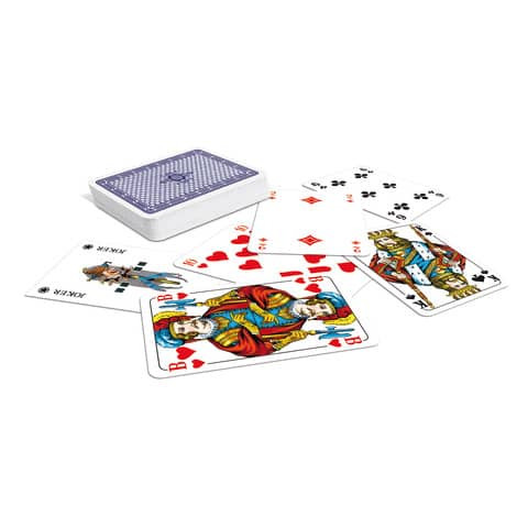 Spielkarten Poker (französisches Bild)