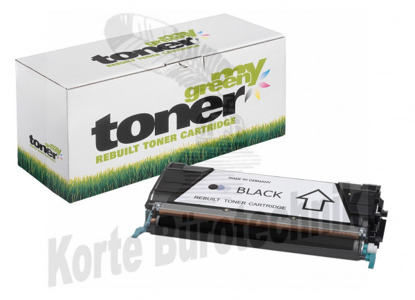 my green toner Toner-Kartusche schwarz HC (160554) ersetzt C736H1KG