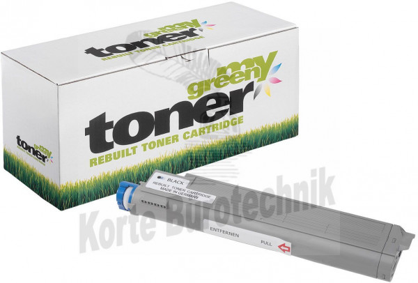 my green toner Toner-Kit schwarz HC (180545) ersetzt 42918916