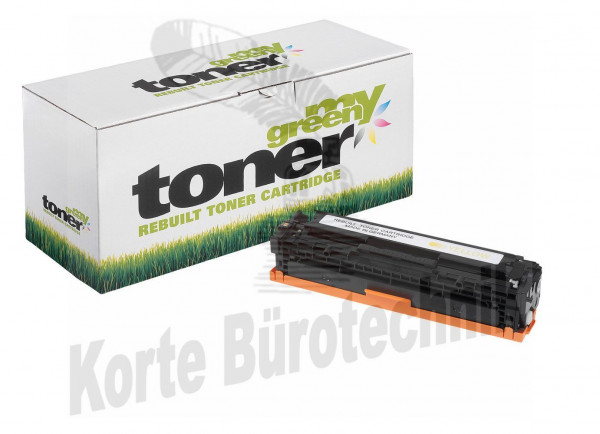 my green toner Toner-Kartusche gelb (131622) ersetzt 128A