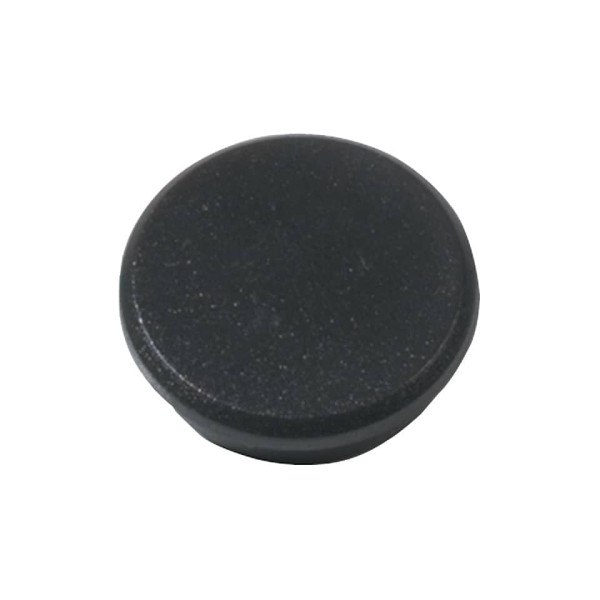 FRANKEN Magnet - Ø 24mm, 300 g, 10 Stück, schwarz