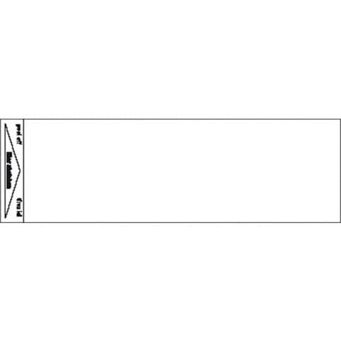 3439 Frankier-Etiketten - einzeln mit Abziehlasche, 130 x 40 mm, 500 Stück