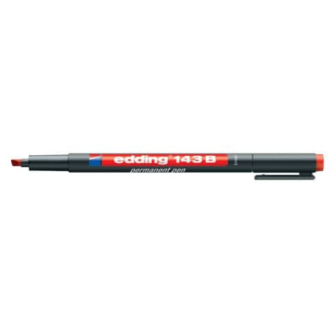 Folienstift 143B rot EDDING 4-143-002 permanent