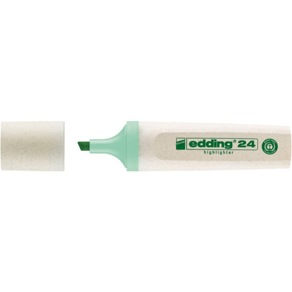 Textmarker EcoLine, 2-5mm, pastellgrün EDDING 24137