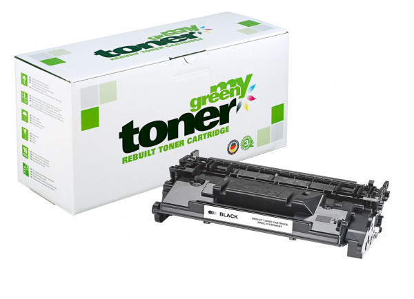 my green toner Toner-Kartusche schwarz HC (135637) ersetzt 26X, 052H