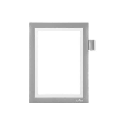 Informationsrahmen DURAFRAME® NOTE - A5, metallic silber