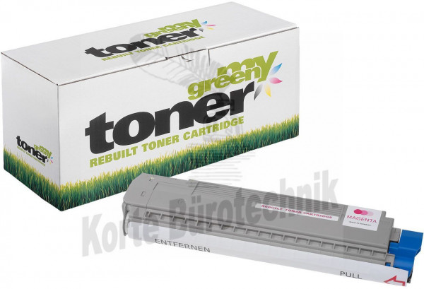 my green toner Toner-Kit magenta (181801) ersetzt 44059166